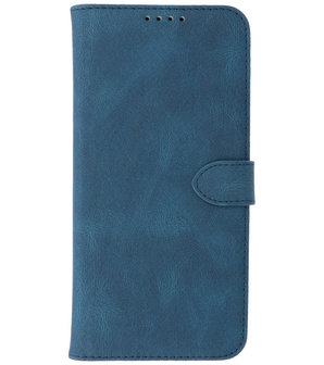 Samsung Galaxy A22 4G Hoesje Portemonnee Book Case - Blauw