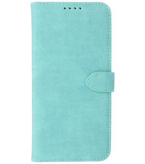 Samsung Galaxy A22 4G Hoesje Portemonnee Book Case - Turquoise