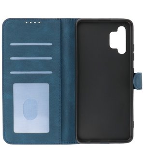 Samsung Galaxy A32 4G Hoesje Portemonnee Book Case - Blauw