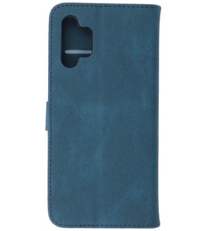 Samsung Galaxy A32 4G Hoesje Portemonnee Book Case - Blauw