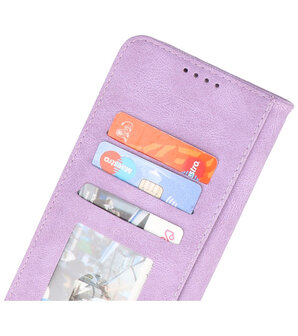 Samsung Galaxy A32 4G Hoesje Portemonnee Book Case - Paars