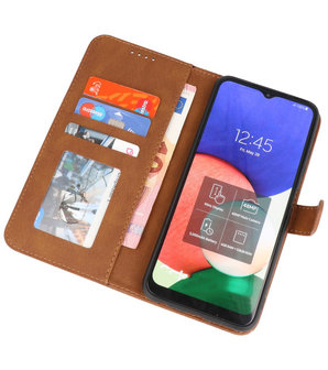 Samsung Galaxy A32 4G Hoesje Portemonnee Book Case - Bruin