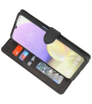 Samsung Galaxy A32 5G Hoesje Portemonnee Book Case - Zwart