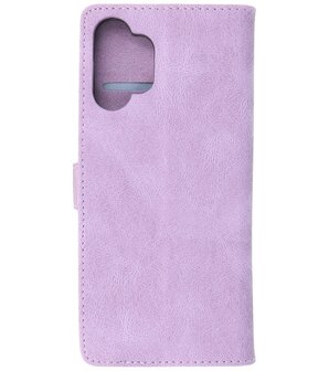 Samsung Galaxy A32 5G Hoesje Portemonnee Book Case - Paars