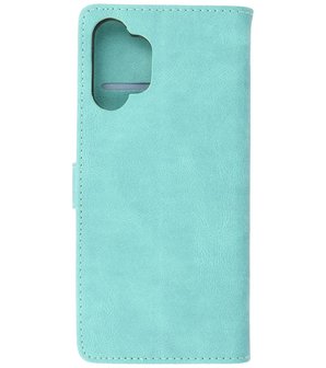 Samsung Galaxy A32 5G Hoesje Portemonnee Book Case - Turquoise