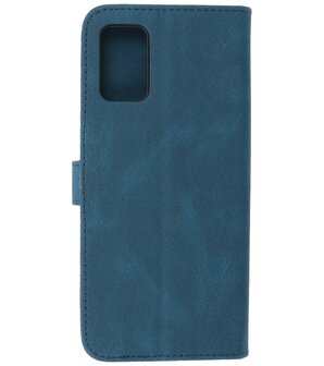 Samsung Galaxy A02s / A03s Hoesje Portemonnee Book Case - Blauw