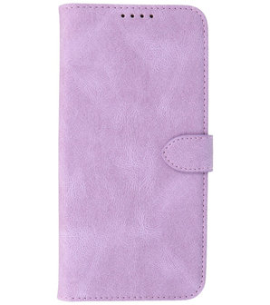 iPhone 13 Mini Hoesje Portemonnee Book Case - Paars