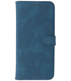 iPhone 13 Pro Hoesje Portemonnee Book Case - Blauw