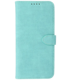iPhone 13 Pro Hoesje Portemonnee Book Case - Turquoise