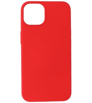 iPhone 13 Mini Hoesje - 2.0mm Dikke Fashion Telefoonhoesje Backcover - Rood