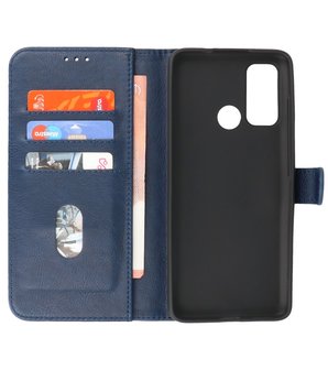 Motorola Moto G60 Hoesje Book Case Telefoonhoesje - Navy