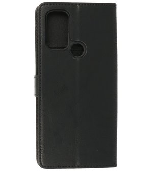 Motorola Moto G60s Hoesje Book Case Telefoonhoesje - Zwart