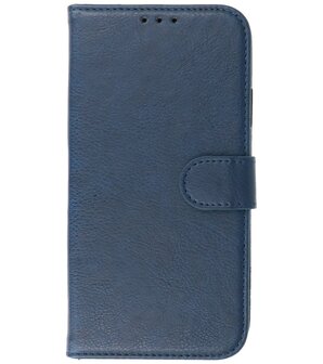 iPhone 11 Hoesje Book Case Telefoonhoesje - Navy