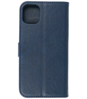 iPhone 11 Hoesje Book Case Telefoonhoesje - Navy