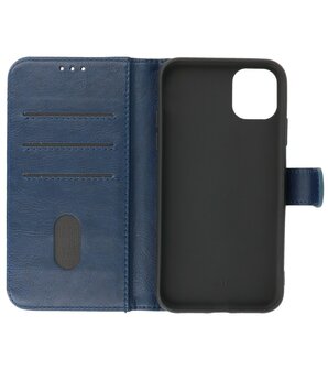 iPhone 11 Hoesje Book Case Telefoonhoesje - Navy