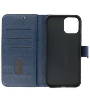 Bestcases Booktype Telefoonhoesje voor iPhone 12 Pro Max Navy