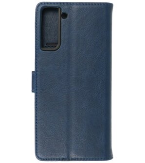 Samsung Galaxy S21 Plus Hoesje - Book Case Telefoonhoesje - Navy