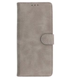 Booktype Hoesje Wallet Case Telefoonhoesje voor Samsung Galaxy A33 5G - Grijs