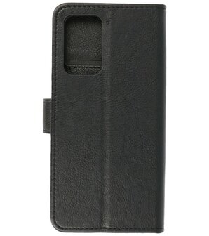 Booktype Hoesje Wallet Case Telefoonhoesje voor Samsung Galaxy A73 5G - Zwart