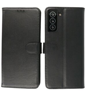 samsung galaxy s21 plus echt lederen hoesje wallet cases