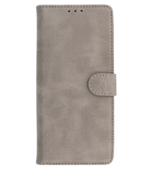 Booktype Hoesje Wallet Case Telefoonhoesje voor Samsung Galaxy S22 Plus - Grijs