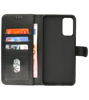 Booktype Hoesje Wallet Case Telefoonhoesje voor Samsung Galaxy M52 5G - Zwart