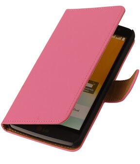 Roze Samsung Galaxy Core Prime Book/Wallet Case/Cover