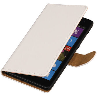 Wit Huawei Ascend Y520 Book/Wallet Case/Cover Hoesje