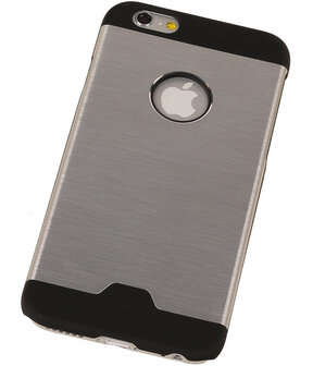 Lichte Aluminium Hardcase iPhone 6 Plus Zilver