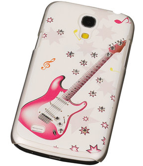 3D Hardcase met Diamant Galaxy S4 Mini I9190 Gitaar