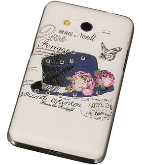 3D Hardcase met Diamant Galaxy Core 2 G355H Hoed