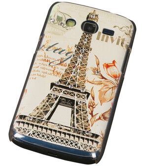 3D Hardcase met Diamant Galaxy Core G386F Parijs