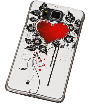 3D Hardcase met Diamant Galaxy Alpha G850F Hartje