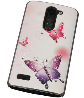 3D Hardcase met Diamant L Bello D335 Vlinders