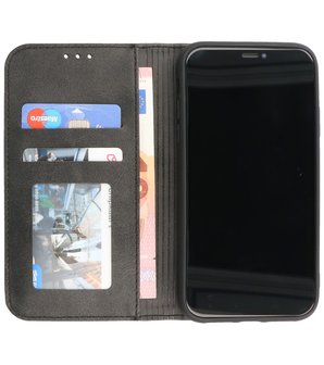 Magnetisch Folio Telefoonhoesje voor Samsung Galaxy A12 5G Zwart