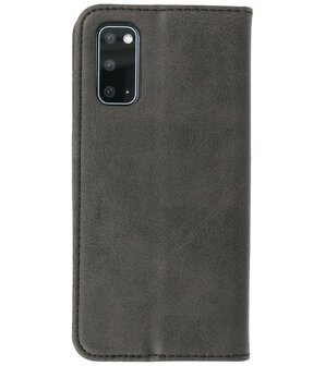 Magnetisch Folio Telefoonhoesje voor Samsung Galaxy S20 Zwart