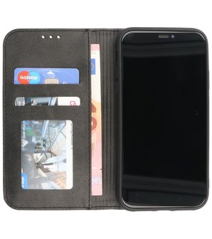 Magnetisch Folio Telefoonhoesje voor Samsung Galaxy S22 Ultra Zwart