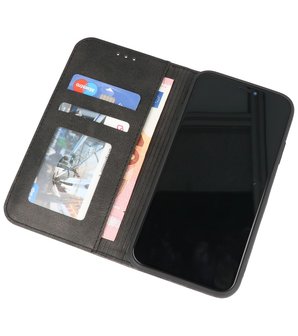 Magnetisch Folio Telefoonhoesje voor Samsung Galaxy S22 Ultra Zwart