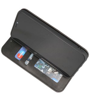 Magnetisch Folio Telefoonhoesje voor iPhone X &amp; iPhone Xs Zwart