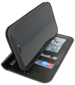 Magnetisch Folio Telefoonhoesje voor iPhone X &amp; iPhone Xs Zwart