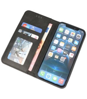 Magnetisch Folio Telefoonhoesje voor iPhone 12 &amp; iPhone 12 Pro Zwart