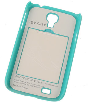 Fotolijst Backcover Hardcase Galaxy S4 I9500 Blauw