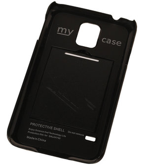Fotolijst Backcover Hardcase Galaxy S5 Zwart