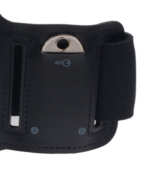 Honor 3C Zwart Sport Armband Neopreen