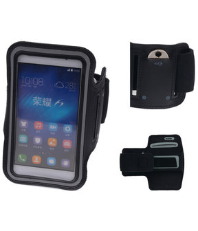 Honor 3C Zwart Sport Armband Neopreen