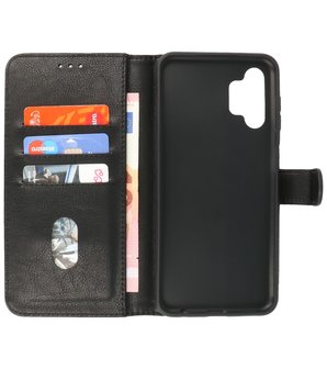 Booktype Hoesje Wallet Case Telefoonhoesje voor Samsung Galaxy A13 4G - Zwart