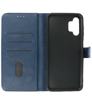 Booktype Hoesje Wallet Case Telefoonhoesje voor Samsung Galaxy A13 4G - Navy