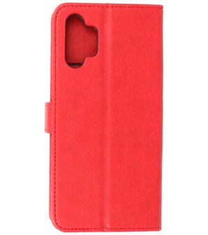 Booktype Hoesje Wallet Case Telefoonhoesje voor Samsung Galaxy A13 4G - Rood