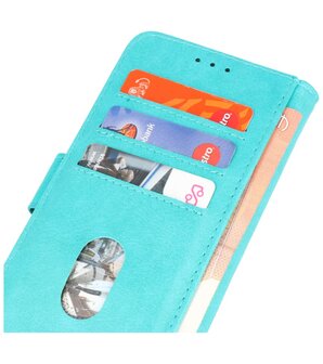 Booktype Hoesje Wallet Case Telefoonhoesje voor iPhone XR - Groen