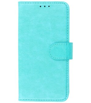 Booktype Hoesje Wallet Case Telefoonhoesje voor iPhone XR - Groen